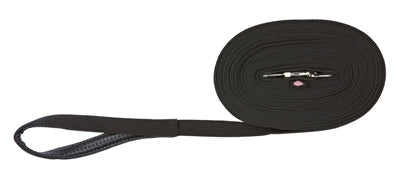 Trixie Hondenriem Sleeplijn Singelband Zwart hondenhalsband nylon
