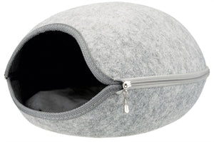 Trixie Relax Iglo Luna Lichtgrijs kattenmand 44x38x26 cm