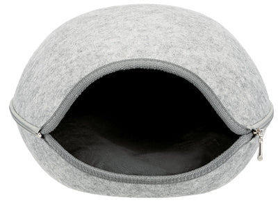 Trixie Relax Iglo Luna Lichtgrijs kattenmand 44x38x26 cm