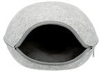 Trixie Relax Iglo Luna Lichtgrijs kattenmand 44x38x26 cm
