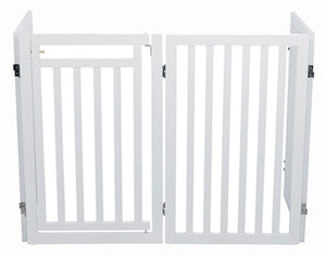 Trixie Hondenhek Met Deur Wit honden-kattenluik 60-160x81 cm