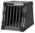 Trixie Vervoersbox Aluminium Grafiet hondenbench transportbox
