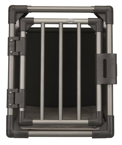 Trixie Vervoersbox Aluminium Grafiet hondenbench transportbox