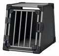 TRIXIE VERVOERSBOX ALUMINIUM GRAFIET M 74X55X61 CM