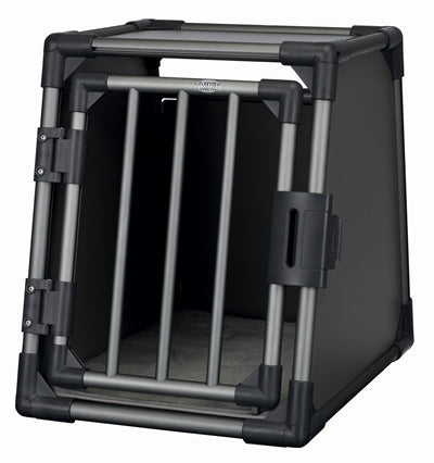 Trixie Vervoersbox Aluminium Grafiet hondenbench transportbox