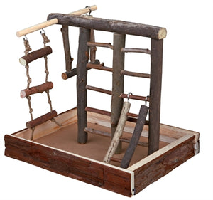 Trixie Natural Living Speelplaats Hout vogelspeelgoed 28x22x25 cm