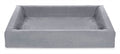 BIA BED COTTON HOES HONDENMAND GRIJS BIA-6 100X80X15 CM