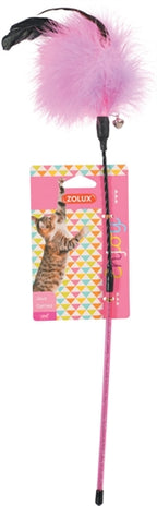 Zolux Kattenhengel Veer Assorti kattenspeelgoed 7x7X53,5 cm