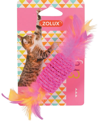 Zolux Elastic Snoep Assorti kattenspeelgoed 17,5x3X3 cm