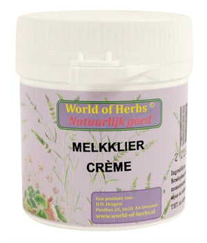 World of Herbs Fytotherapie Melkklier Creme vachtverzorging hond 50 gr
