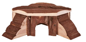 Trixie Natural Living Hoekhuis Thordis knaagdierspeelgoed 21x19x7 cm