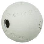 Trixie Snackbal Rubber Grijs hondenspeelgoed 9 cm