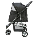 Trixie Hondenbuggy Zwart hondenbench transportbox 80x47x100 cm