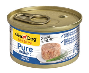 Gimdog Little Darling Pure Delight Tonijn hondenvoer natvoer 12x85 gr