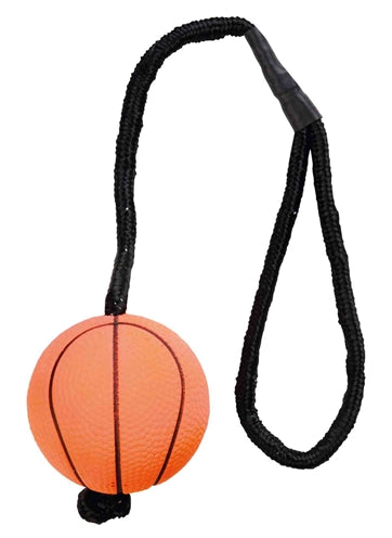 Trixie Sportbal Aan Touw Schuimrubber Drijvend Assorti hondenspeelgoed 6x6X30 cm