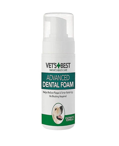 Vets Best Advanced Dental Foam vachtverzorging hond 120 ml