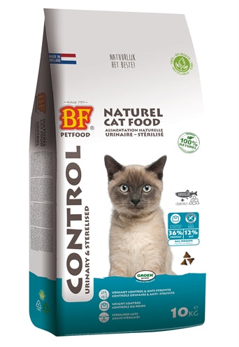 BF PETFOOD PREMIUM QUALITY KAT CONTROL URINARY / STERILISED 10 KG