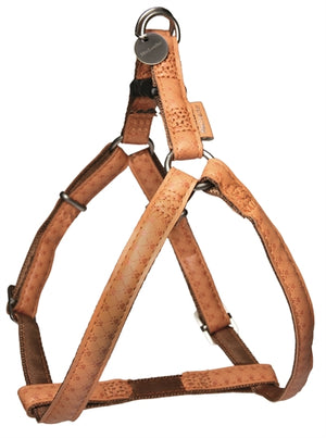 Macleather Tuig Bruin halsbanden lijnen kunstleer 50-75x2 cm