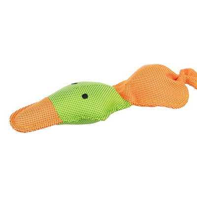 Trixie Eend Drijvend Polyester Oranje hondenspeelgoed 50 cm
