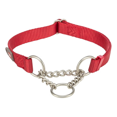 TRIXIE HALSBAND HOND PREMIUM HALFSLIP HALSBAND ROOD 35-50X2 CM