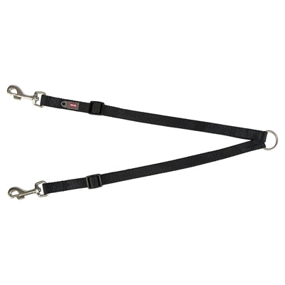 TRIXIE HONDENRIEM PREMIUM KOPPELLIJN ZWART 40-70X1,5 CM