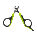 Trixie Nagelschaar Grijs / Groen kammen borstels 8 cm