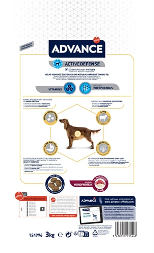 Advance Sensitive Lamb / Rice hondenvoer droogvoer