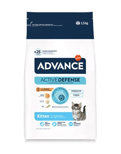 ADVANCE CAT KITTEN CHICKEN / RICE 1,5 KG