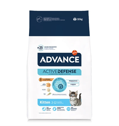 ADVANCE CAT KITTEN CHICKEN / RICE 10 KG