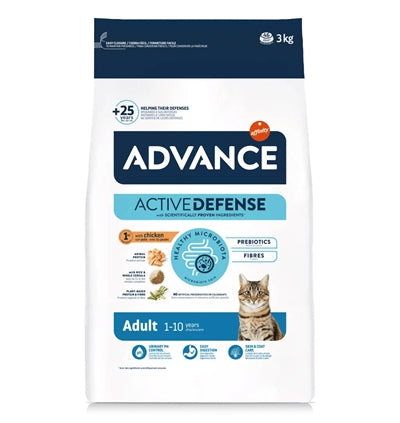 ADVANCE CAT ADULT CHICKEN / RICE 3 KG