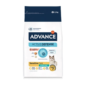 Advance Cat Sterilized Sensitive Salmon kattenvoer droogvoer