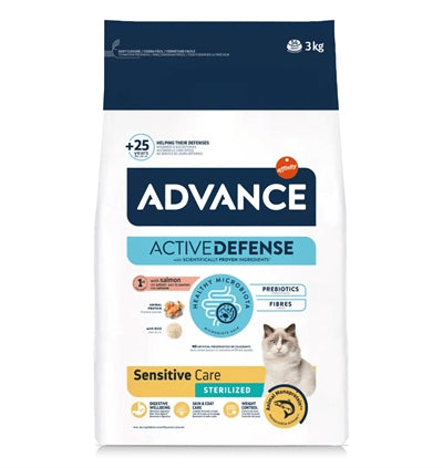 Advance Cat Sterilized Sensitive Salmon kattenvoer droogvoer