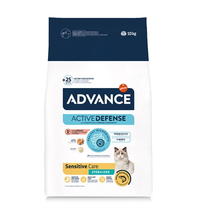 ADVANCE CAT STERILIZED SENSITIVE SALMON 10 KG