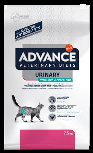 Advance Veterinary Diet Cat Urinary Sterilized Minder Calorieën kattenvoer droogvoer