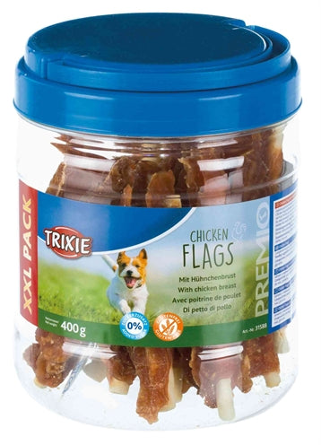 Trixie Premio Chicken Flags hondensnacks kauwsnack
