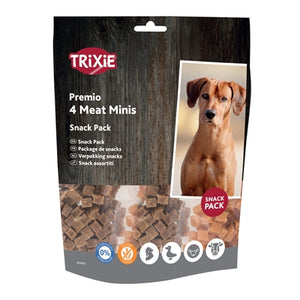 Trixie Premio Vlees Minis Kip / Eend / Rund / Lam hondensnacks kauwsnack 4x100 gr