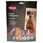 Trixie Premio Vlees Bars Kip / Eend / Lam / Zalm hondensnacks kauwsnack 4x100 gr
