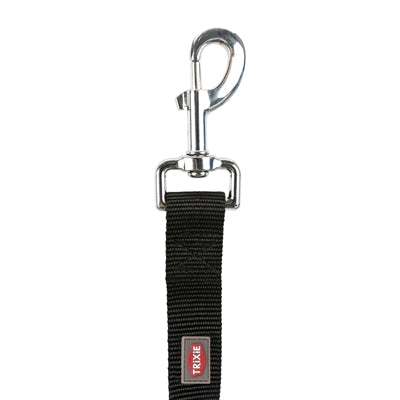 Trixie Reserve Korthouder Met Musketonhaakzwart hondenhalsband hondenriem nylon 45-70x2,5 cm