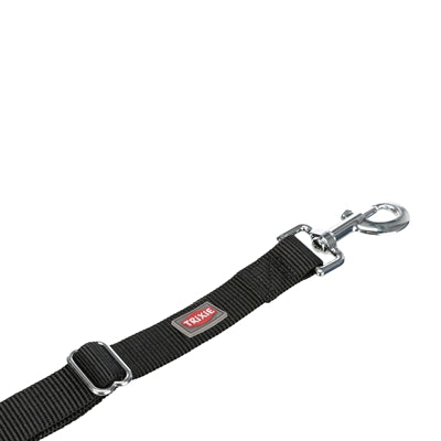 Trixie Reserve Korthouder Met Musketonhaakzwart hondenhalsband hondenriem nylon 45-70x2,5 cm