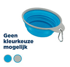 Trixie Voerbak / Drinkbak Reis Stevige Rand Siliconen Assorti hond