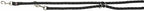 Trixie Hondenriem Cavo Verstelbaar Zwart hondenhalsband nylon