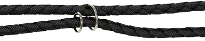 Trixie Hondenriem Cavo Verstelbaar Zwart hondenhalsband nylon