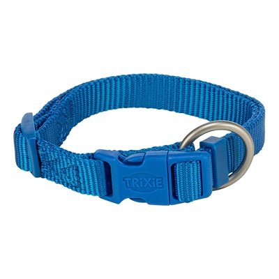 TRIXIE HALSBAND HOND PREMIUM ROYAL BLAUW 30-45X1,5 CM
