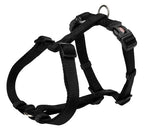 Trixie Hondentuig Premium H-tuig Zwart hondenhalsband hondenriem nylon