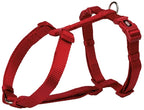 Trixie Hondentuig Premium H-tuig Rood hondenhalsband hondenriem nylon