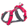 TRIXIE HONDENTUIG PREMIUM TREKKING FUCHSIA / GRIJS 53-64X2 CM