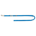 TRIXIE HONDENRIEM PREMIUM DUBBELGESTIKT VERSTELBAAR ROYAL BLAUW 200X1 CM