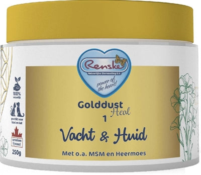 RENSKE GOLDDUST HEAL 1 VACHT EN HUID 250 GR