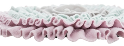 Trixie Junior Snuffelmat Zacht Roze / Mintgroen / Grijs hondenspeelgoed 38x38 cm