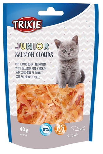 Trixie Junior Salmon Clouds kattensnacks zacht 40 gr
